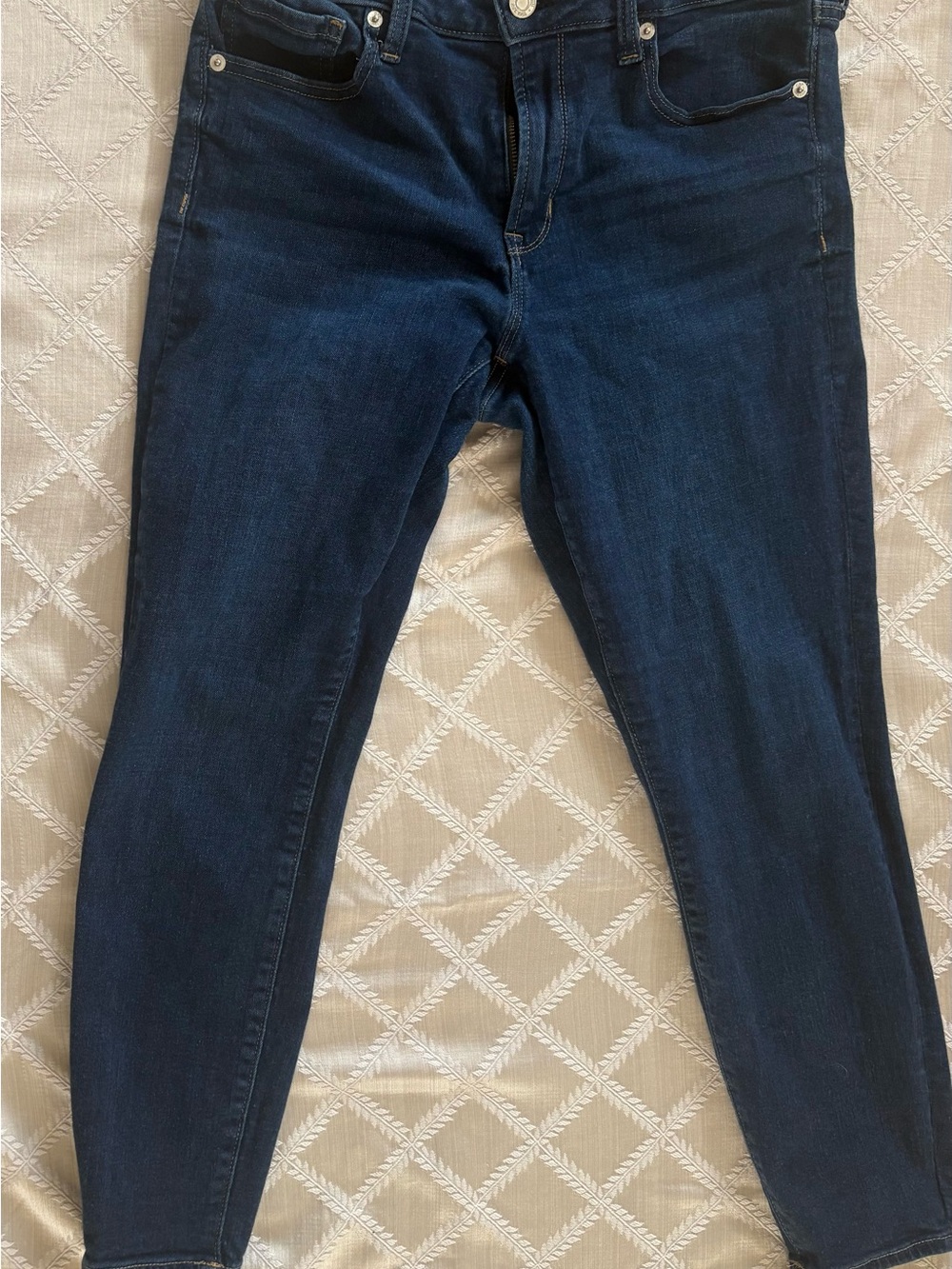 GAP Universal Legging Jeans 12/31 Short Dark Wash Skinny Stretch